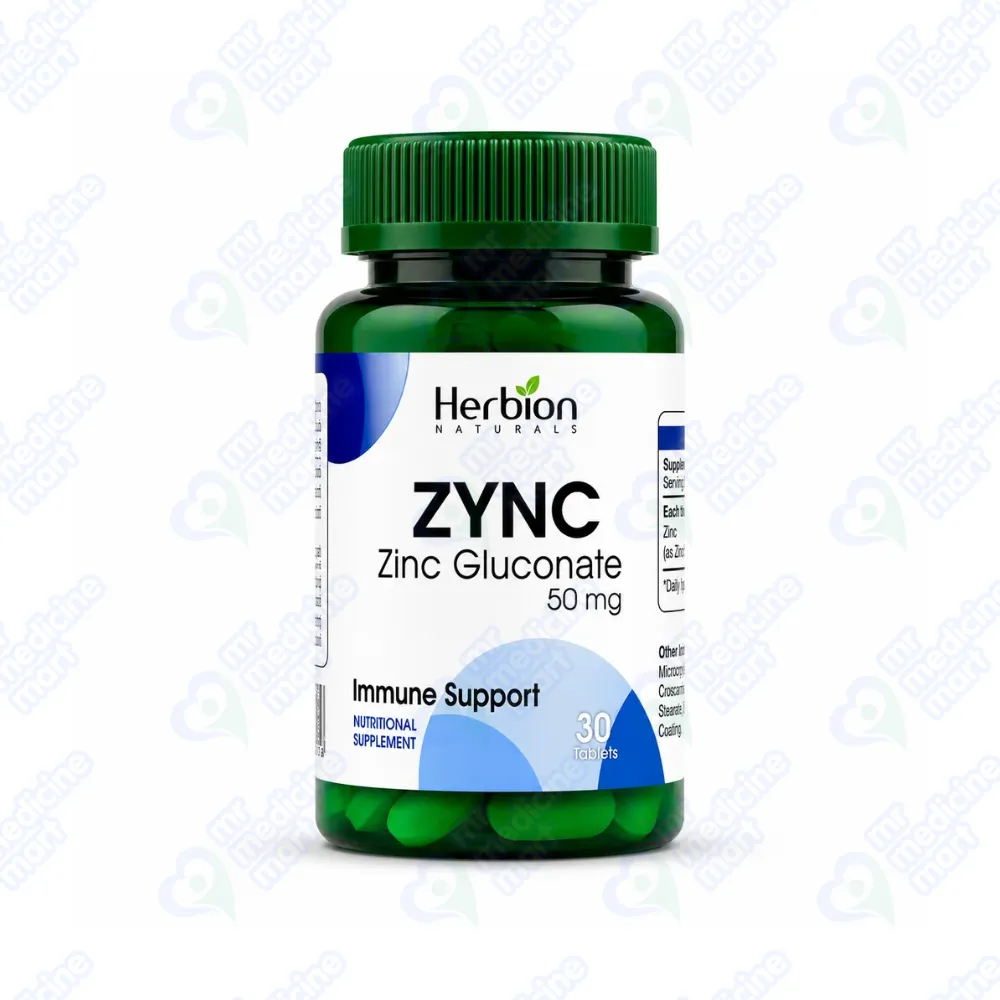 Herbion Zinc Gluconate Tablet 50mg