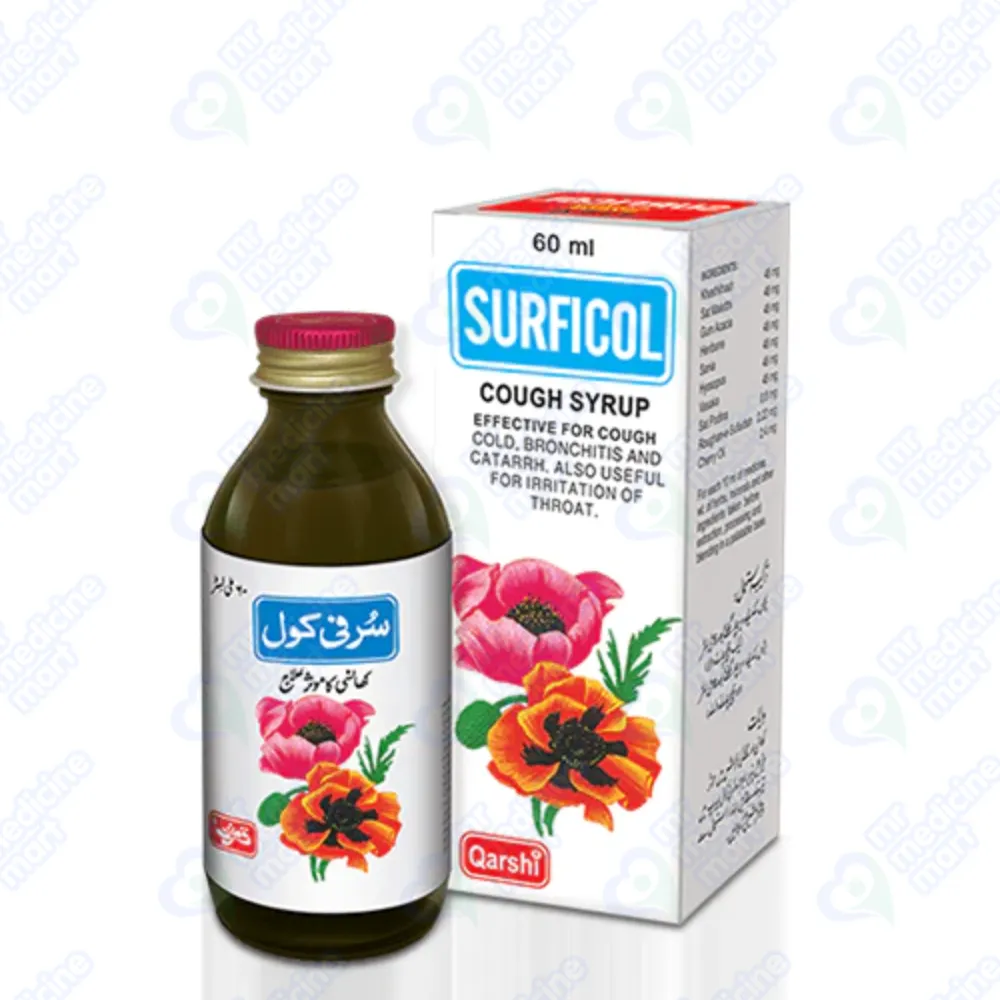 Qarshi Surficol Syrup 120ml