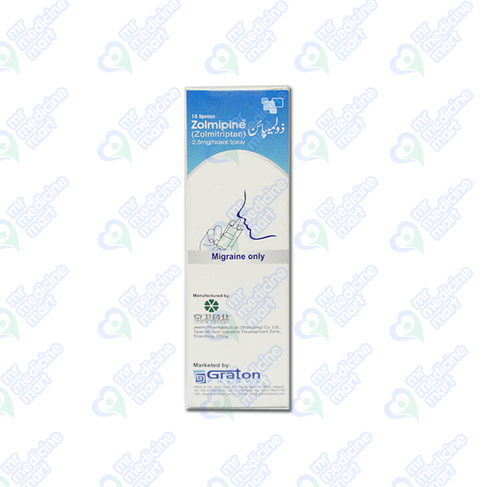 Zolmipine Nasal Spray 2.5mg