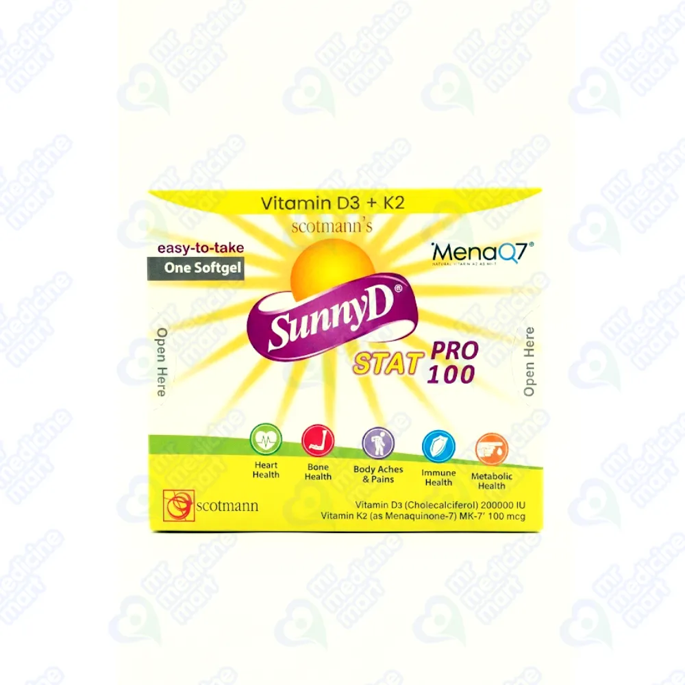 Sunny D Pro 100 Softgel 200,000IU/100mcg