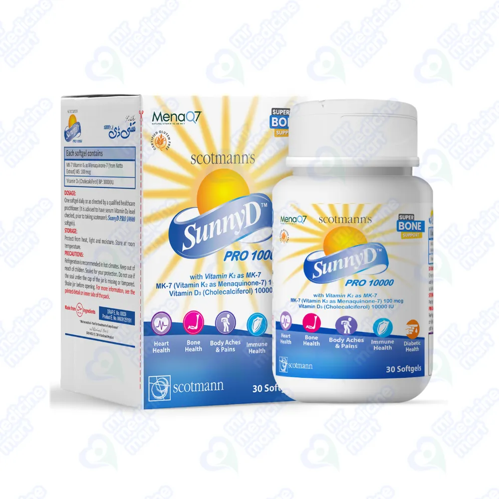 Sunny D Pro 10,000IU Bottle 30's