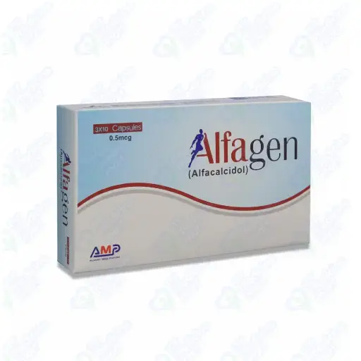 Alfagen Cap 0.5mcg 30's 