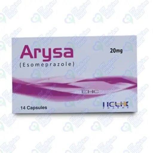 Arysa 20mg Capsule 7 'S