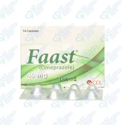 Faast 40mg Capsule 7 'S