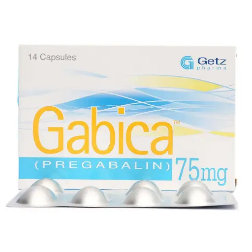 Gabica 75mg Capsule 7's
