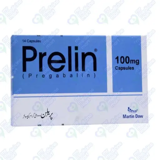 Prelin 100mg Capsule 7 'S
