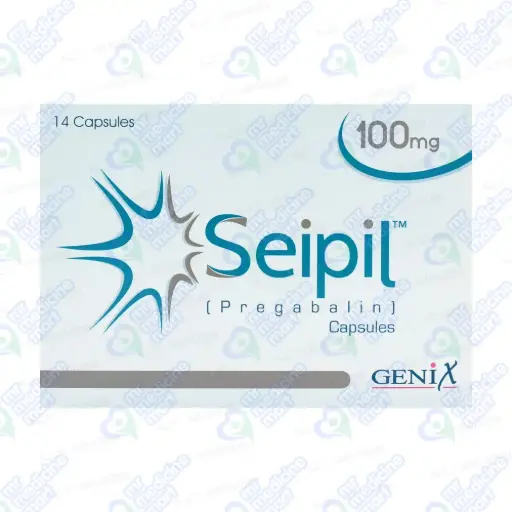 Seipil 100mg Capsule 7 'S