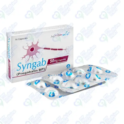 Syngab 50mg Capsules