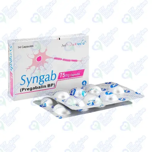 Syngab 75mg Capsules