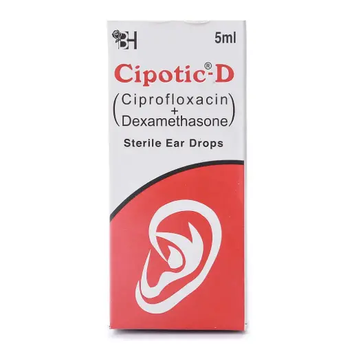 Cipotic D Ear Drops 5ml