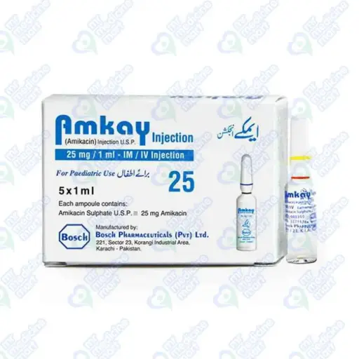 Amkay 25mg Injection 1ml(Net)