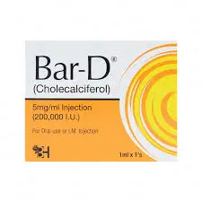 Bar D 200000IU Injection 1ml