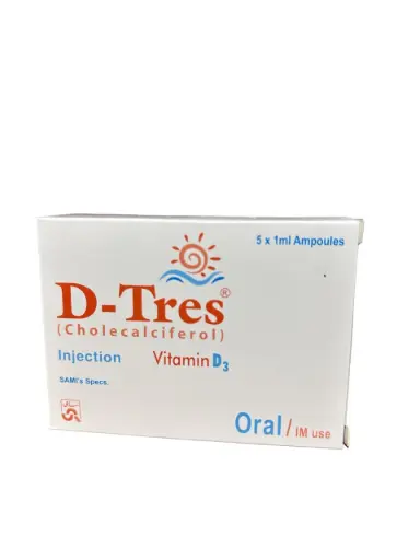 D-Tres Inj 5x1ml Ampoules