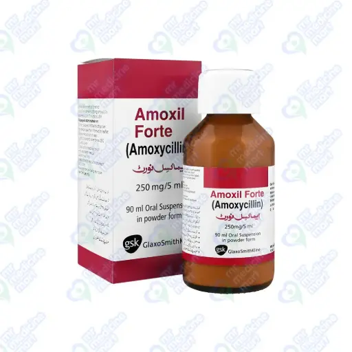 Amoxil Forte 250mg/5ml 90 Ml Oral
