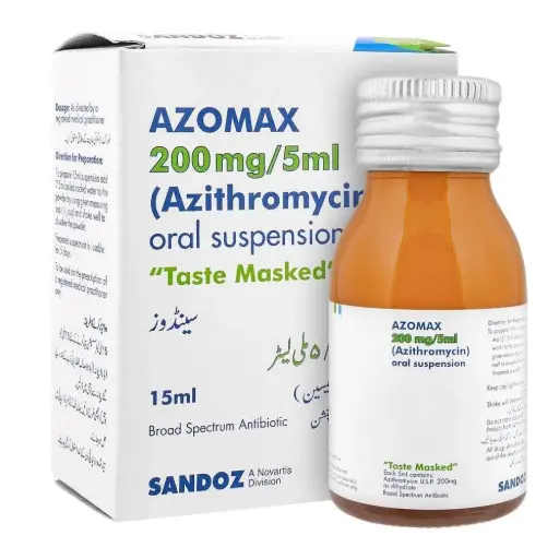Azomax 200mg/5ml Suspension 15ml