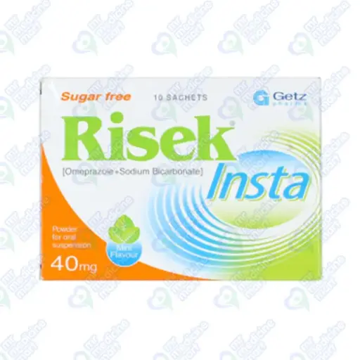 Risek Insta 40mg Sachet 1 'S