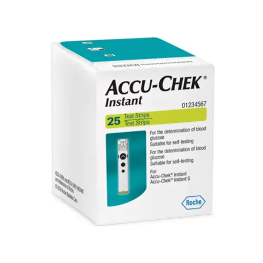 Accu Chek Instant 25 Strips