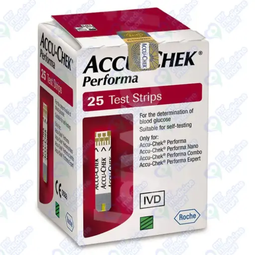 Accu Chek Performa 25 Strips 