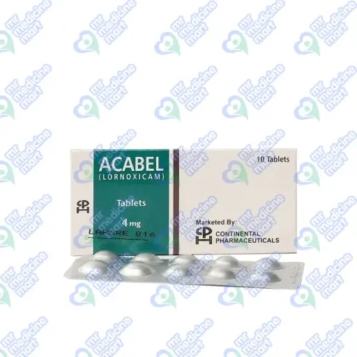 Acabel 4mg Tablet 10 'S
