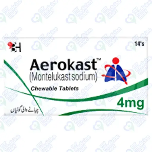 Aerokast 4mg Sachet 14 'S