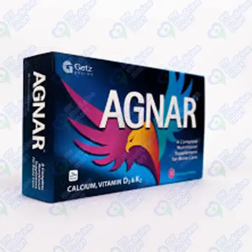Agnar 400mgIU+90mcg+50 Tablet 10 'S