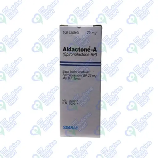 Aldactone A  25mg Tablet 100's