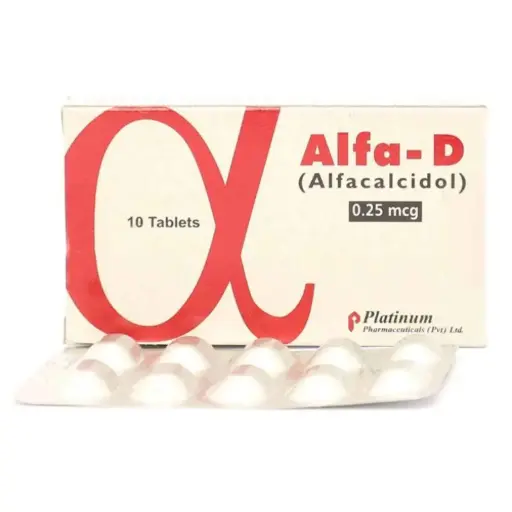 Alfa D 0.25mcg Tablet 