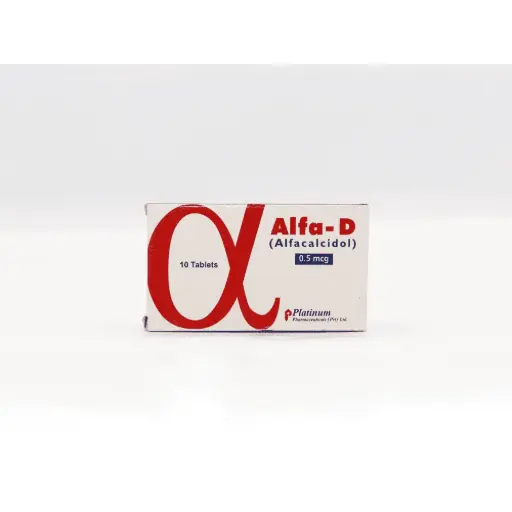 Alfa D 0.5mcg Tablet 10 'S