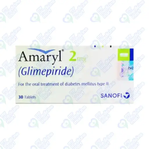 Amaryl 2mg Tablet 15 'S