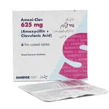 Amoxi Clav 625mg Tablet 6's 