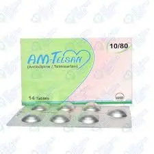 Am Telsan 10/80mg Tablet 