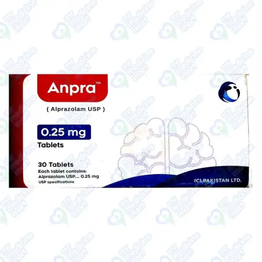 Anpra 0.25mg Tablet 10 'S