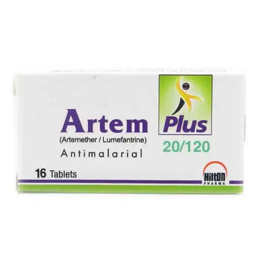 Artem Plus 20mg+120mg Tablet 8 'S