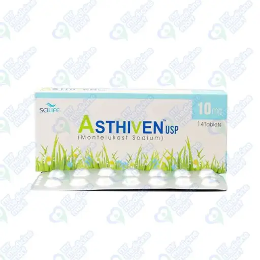 Asthiven 10mg Tablet 14 'S
