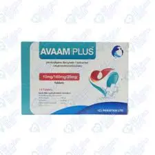 Avaam Plus 5mg/160mg/25mg Tablet