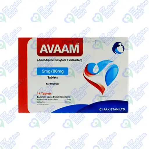 Avaam Tablet 5+80mg 7's