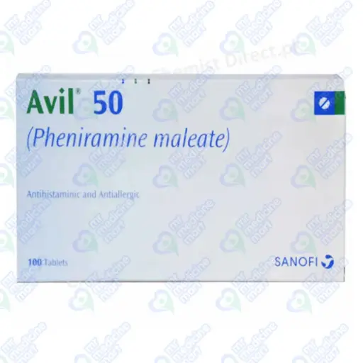 Avil 25mg Tablet 50 'S(Net)