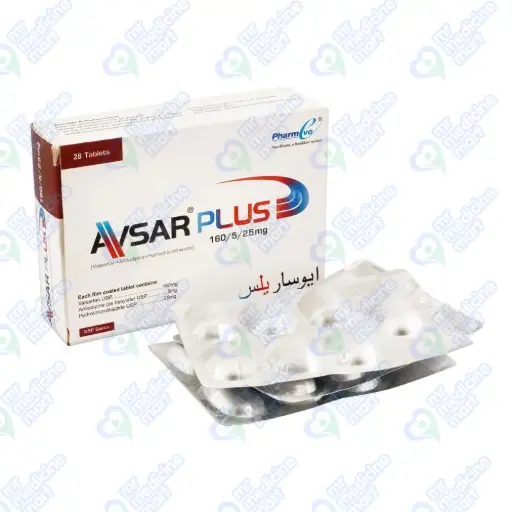 Avsar Plus Tablet 160/5/25mg