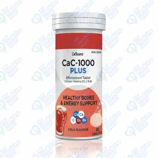 CaC 1000 Plus Cola Tablet 10 'S