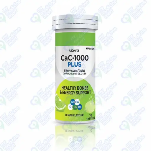 CaC 1000 Plus Lemon Tablet 10 'S