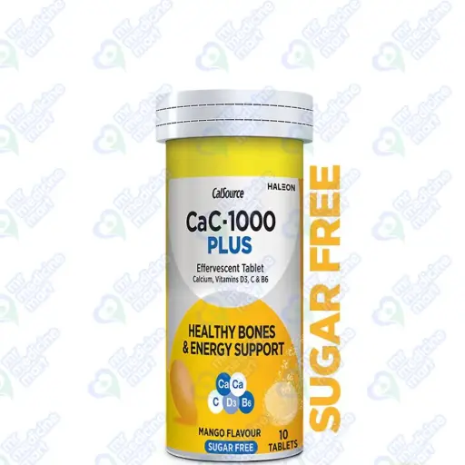 CAC 1000 Plus Mango Sugar Free Tablet 10's