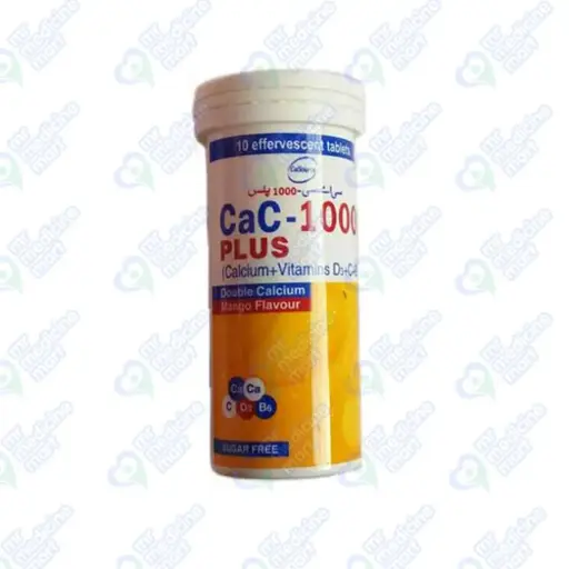 CAC 1000 Plus Mango Sugar-Free Tablet 10