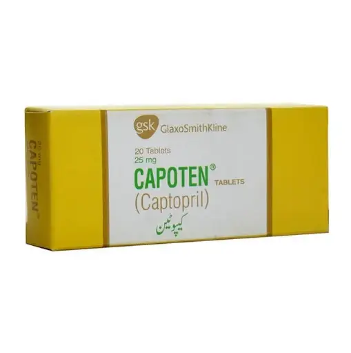 Capoten 25mg Tablet(OLd)