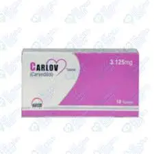 Carlov 3.125mg Tablet 10 'S
