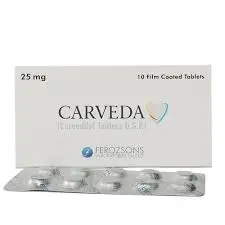 Carveda 25mg Tablet