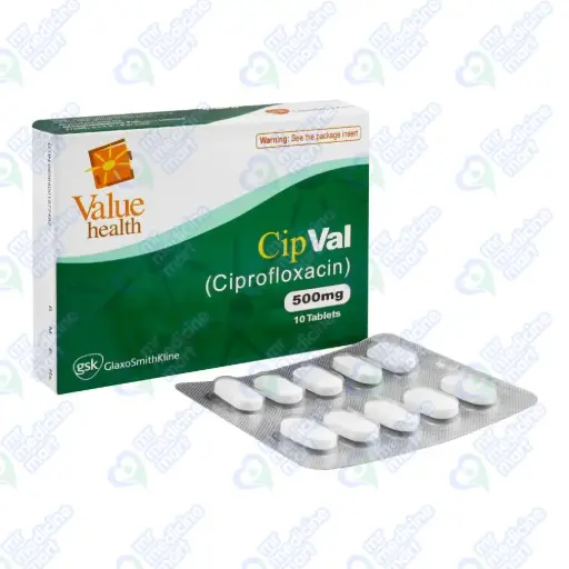 Cipval 500mg Tablet 10 'S