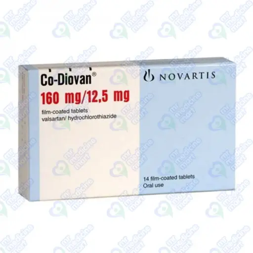 Co-diovan 160mg+12.5mg Tablet 14 'S