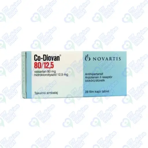 Co-diovan 80mg+12.5mg Tablet 14 'S