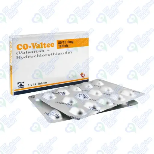 Co valtec 80mg/12.5mg Tablet