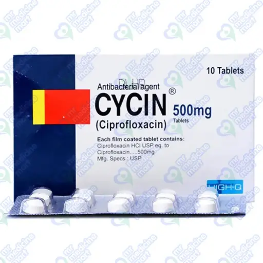 Cycin 500mg Tablet 10'S